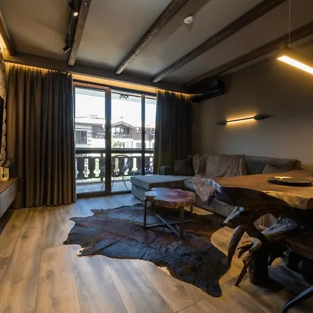 アパート Pirin Cave Lux 10min From Lift Amazing View バンスコ